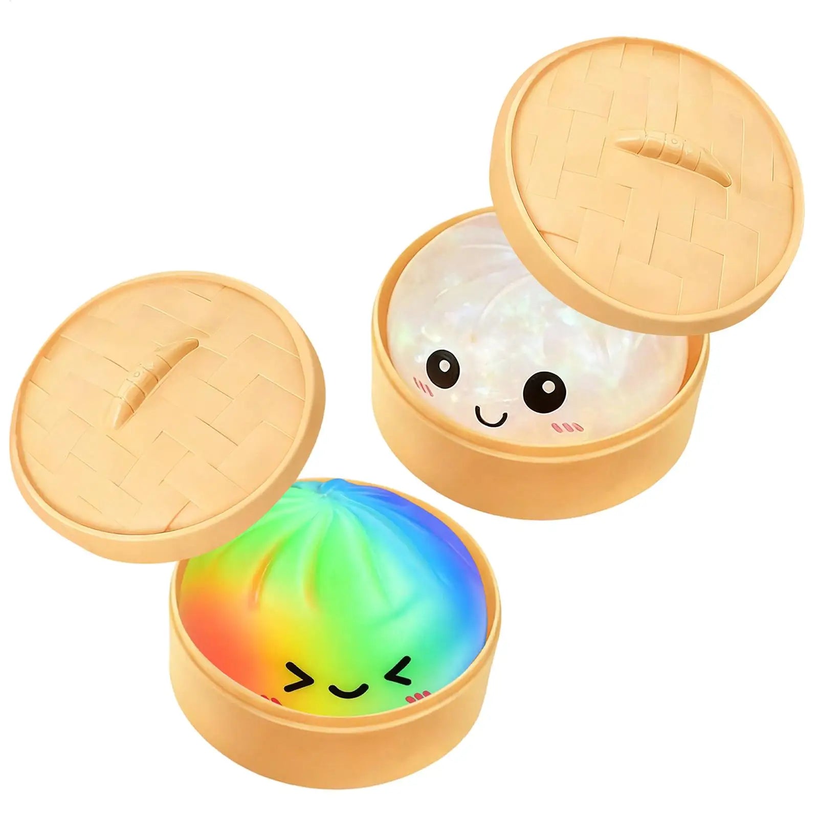 NEW Squeeze Dumpling Soft Cute Colorful Fun Stocking Stuffers Kids Adult Squeeze Dough For Party Favors Easter Basket Stuffers Qme