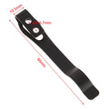 Stainless Steel Back Clip Pocket Knife Waist Folding Knives Handle Qme onesize