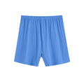 Men's Solid Color Casual Loose Underwear Elastic High Waist Breathable Shorts Thin Soft and Comfortable Sleepwear Homewear Qme Royal Blue L