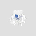 TTC RGB King Sacred Heart Magnetic Switches Linear Factory Lubed Freely Setting Pre-Travel Soft Elastic Magnetic Keyboard Switch Qme 110pcs