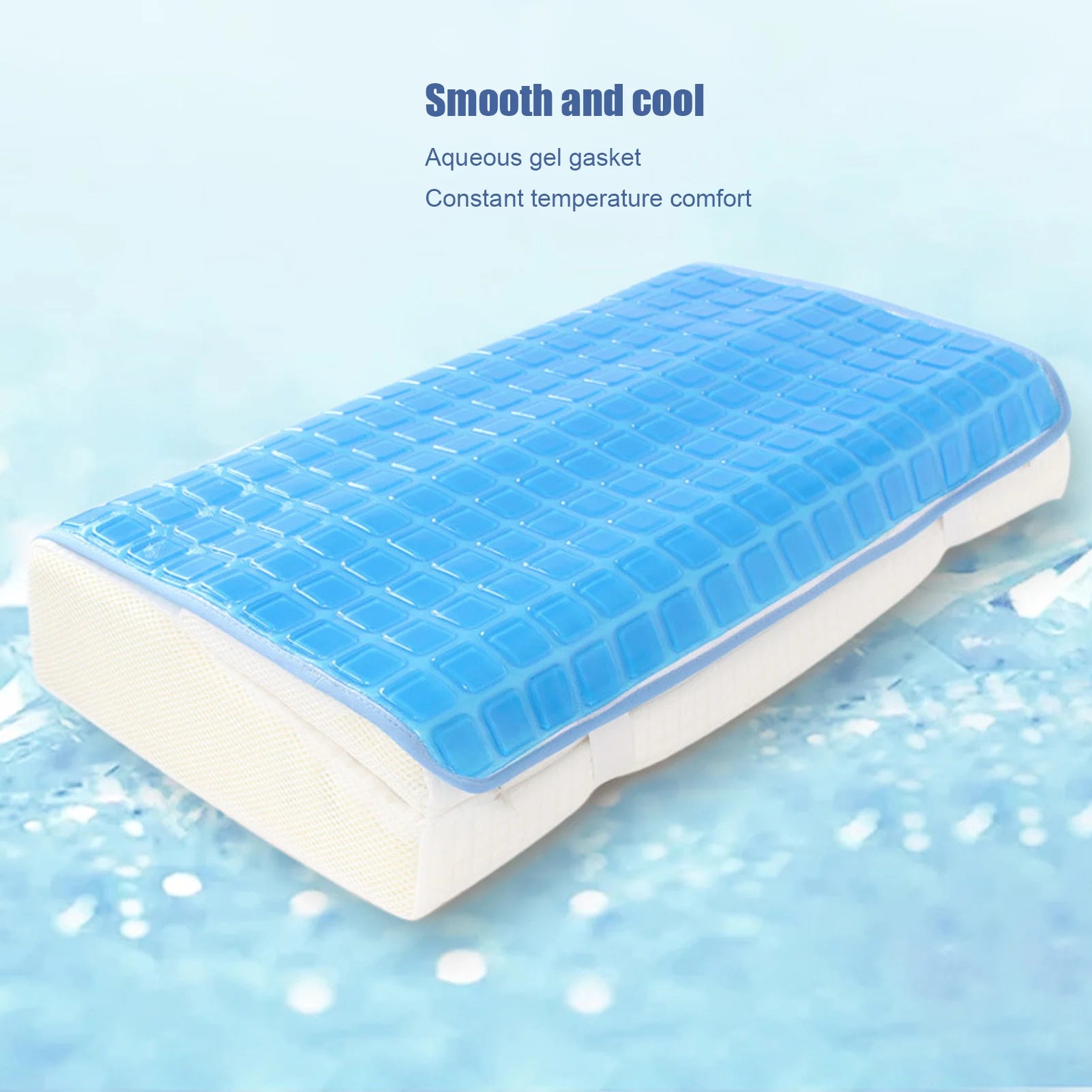 Gel Pillow Cooling Mat Cushion Soft Flexible Foldable Recycling for Home Beauty Salon Home Gel Cushion Gel Pillow Cushion Qme