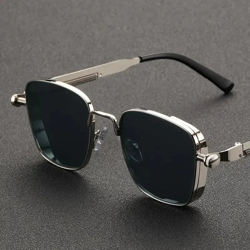 Fashion Sunglasses Men Women High End Driving Special Sun Glasses Anti UV Spring Hinges Women Eyepiece Trendy Driver Glasses Qme