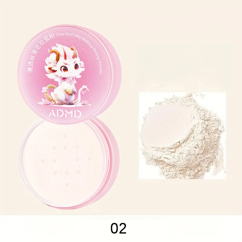 Durable Waterproof Loose Powder Medium Coverage Refreshing Non Stick Qme 02