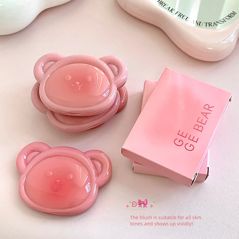 Light Blush Cream Gege Bear Moisturizing Matte Vitality Whitening Qme