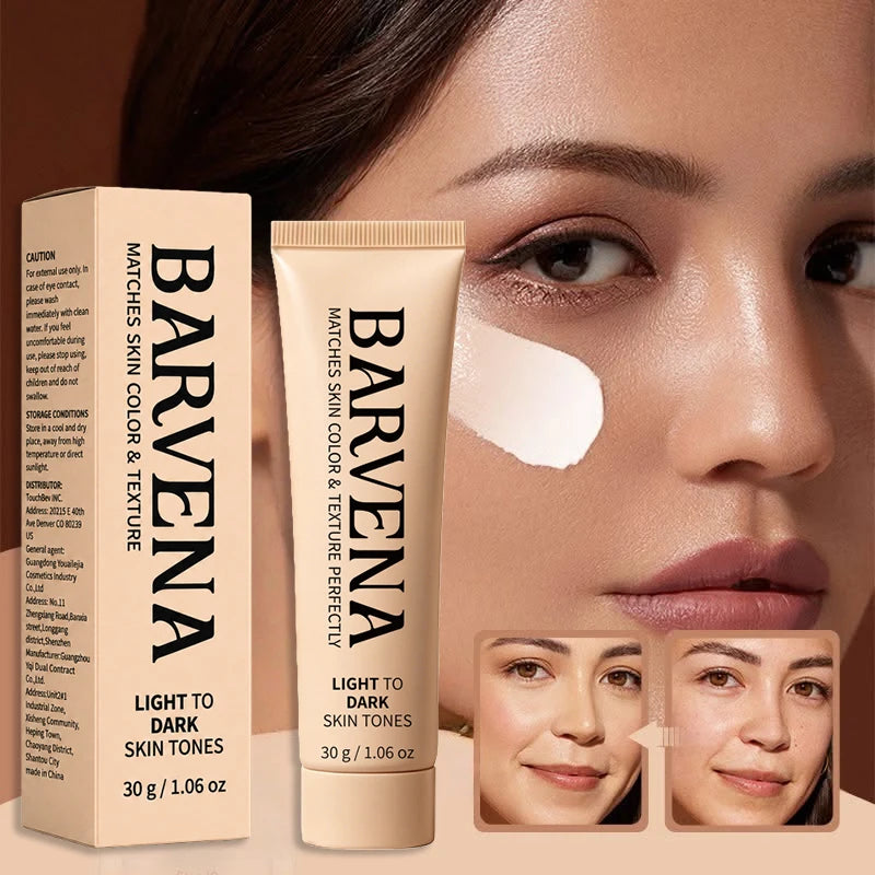 Lightweight Oil Control Concealer Liquid Waterproof Sweat Resistant Qme