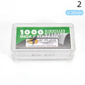 Box Professional Stainless Steel Tattoo Needle Cartridge Tip Silk Qme 2