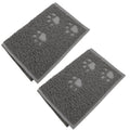 cat litter mat litter box mat PVC pet mat adorable litter box mat non-slip cat litter mat Qme Default Title