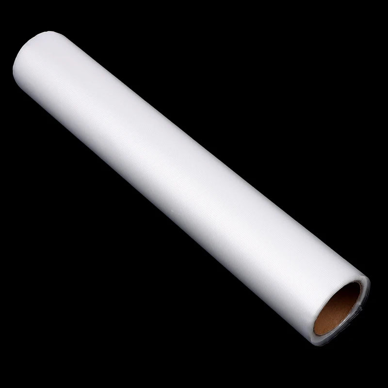 Machine Embroidery Stabilizer Water Soluble Embroidery Topping Film 11.8in*10 Yd Roll Wash Away Embroidery Stabilizer Qme