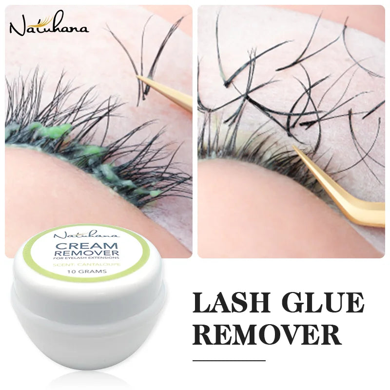 NATUHANA Fast Cleaning Lash Glue Cream Remover Non Irritating Qme