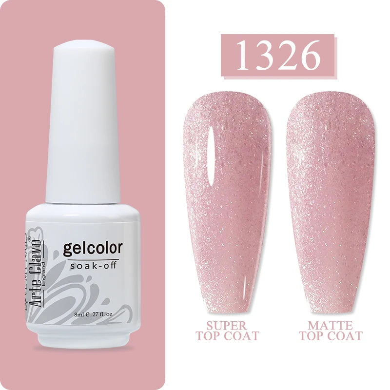 Arte Clavo Art Nails Varnish Base Coat Gel Nail Polish UV LED Lamp