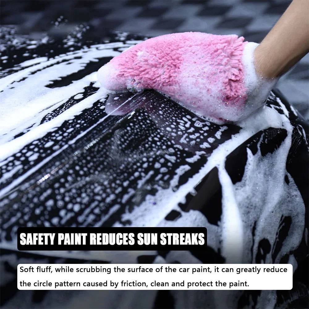Car Wash Super Brush Microfiber Premium Wheels Brush Non-Slip soft Handle Easy To Cleaning car wheel Spokes Car Accessories Qme