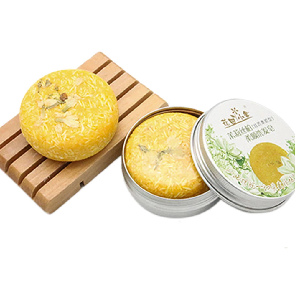 12 Colors 55g Handmade Hair Shampoo Soap Cold Processed Cinnamon Ginger Shampoo Bar 100% Pure Hair Shampoos Hair Care Tool 40 Qme Jasmine 04 China Mainland