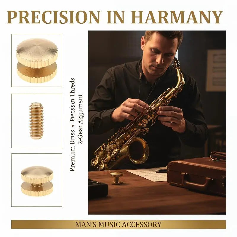 10 8 Sax Brass Screws Finger Ring Bb Trumpet Alto Horn M4 Instrument Qme