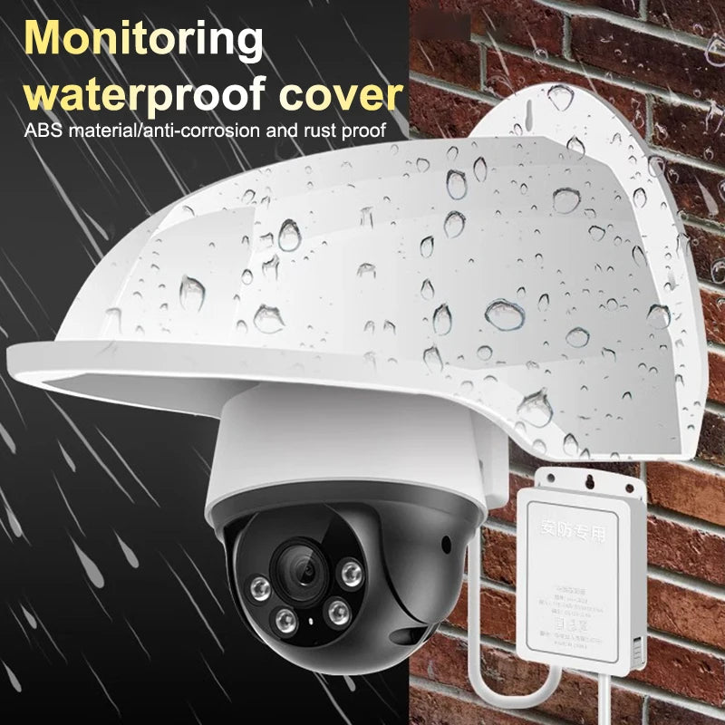 Universal Sunshade Rainproof Camera Cover Suitable Outdoor Cameras Qme