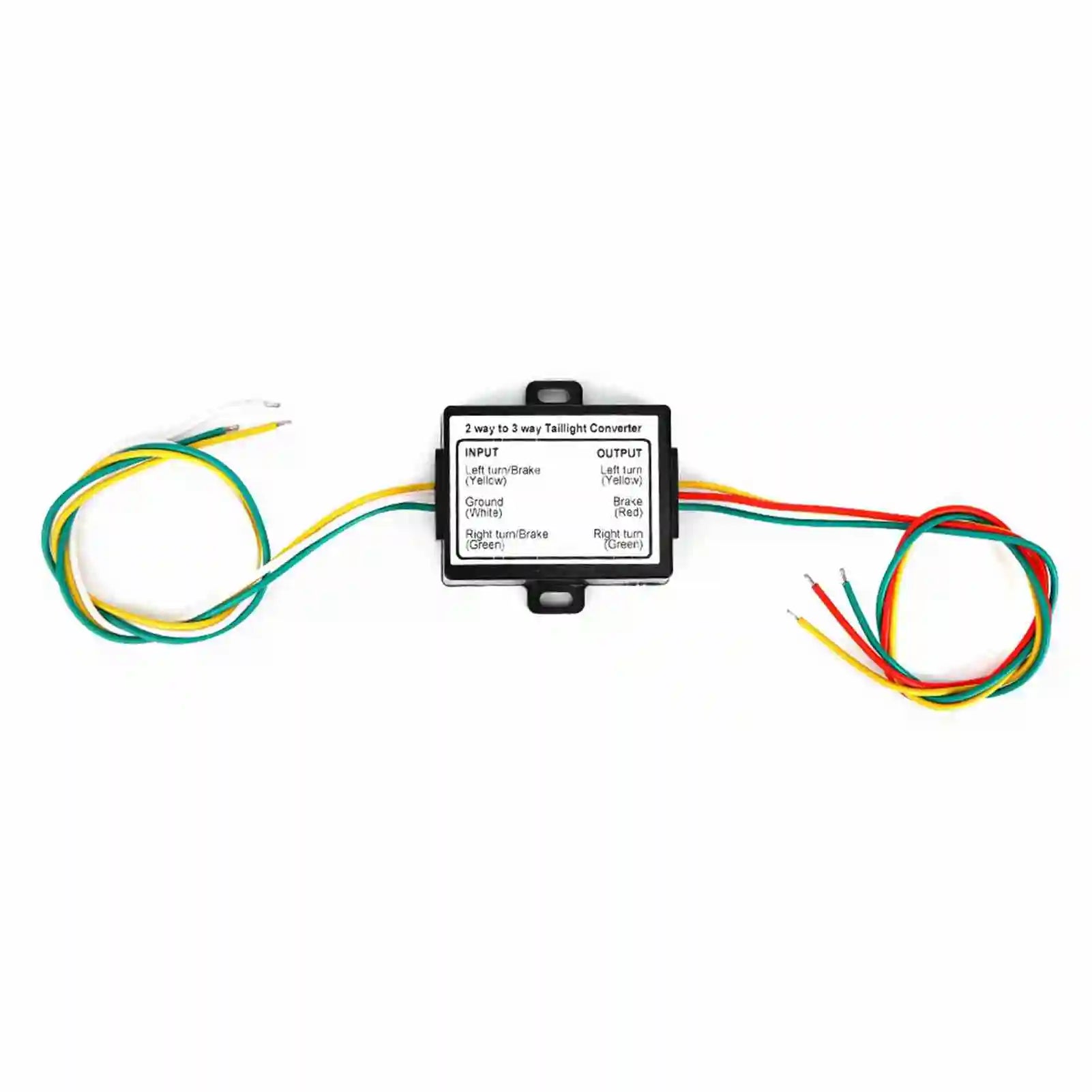 2-to-3 Wire Converter Trailer Accessory 2-to-3 Wire Splice Trailer Converter Electrical System Wire Harness Adapter US Type Qme