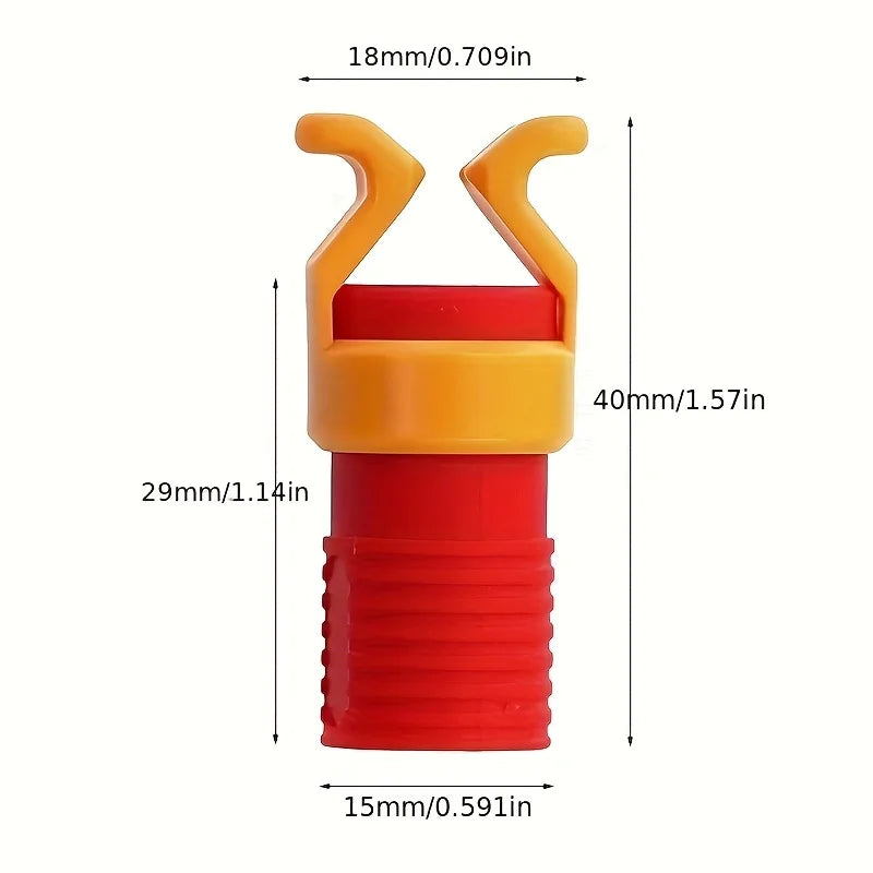 40mm*18mm Screw Bit Holder Fixing Sleeve Woodworking Tool Universal Generic Plastic Screw Holder Clamper Screw Accessories Qme
