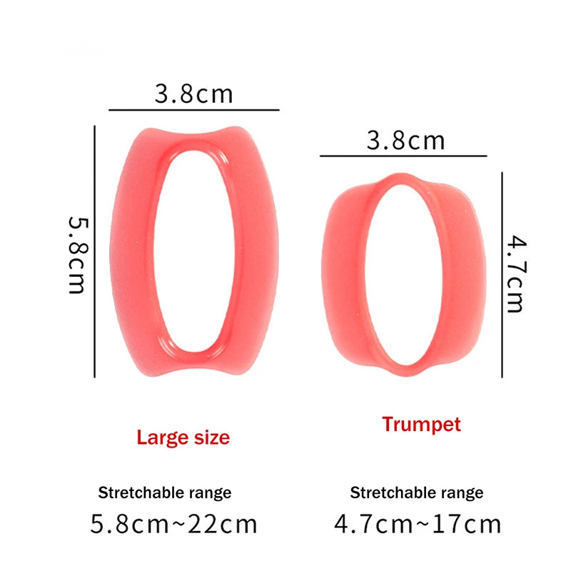 Large Small Perm Silicone Band Heat Resistant Traceless Digital Cold Qme