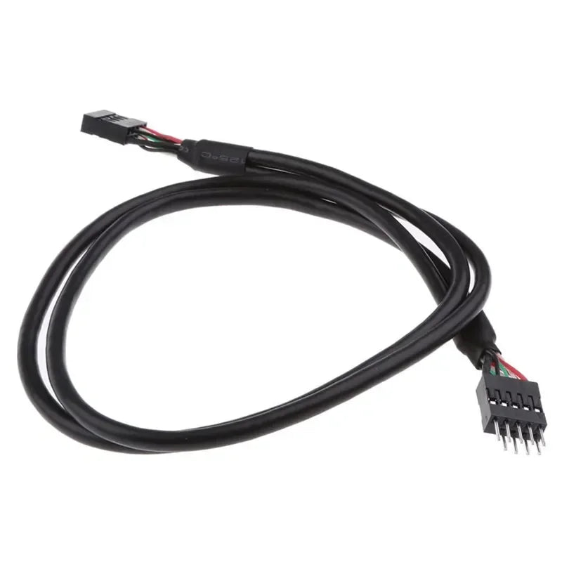 Spot SB2.0 DuPont 9PIN Extension Cord 9PIN Male To 9PIN Master USB Extension Cord Front Line Double Cable Qme