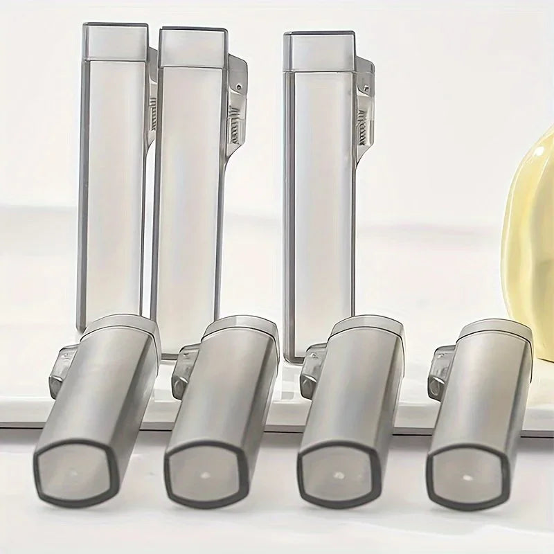 Portable Plastic Toothpick Case - Clear Toothpick Holder for Outdoor Travel, Kitchen, and Restaurant Supplies Qme