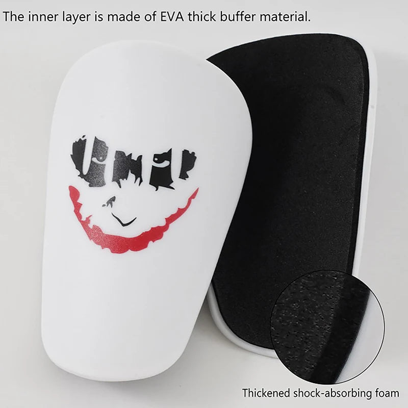 1Pair Mini Football Shin Pad Wear-resistant Shock Absorbing Leg Qme
