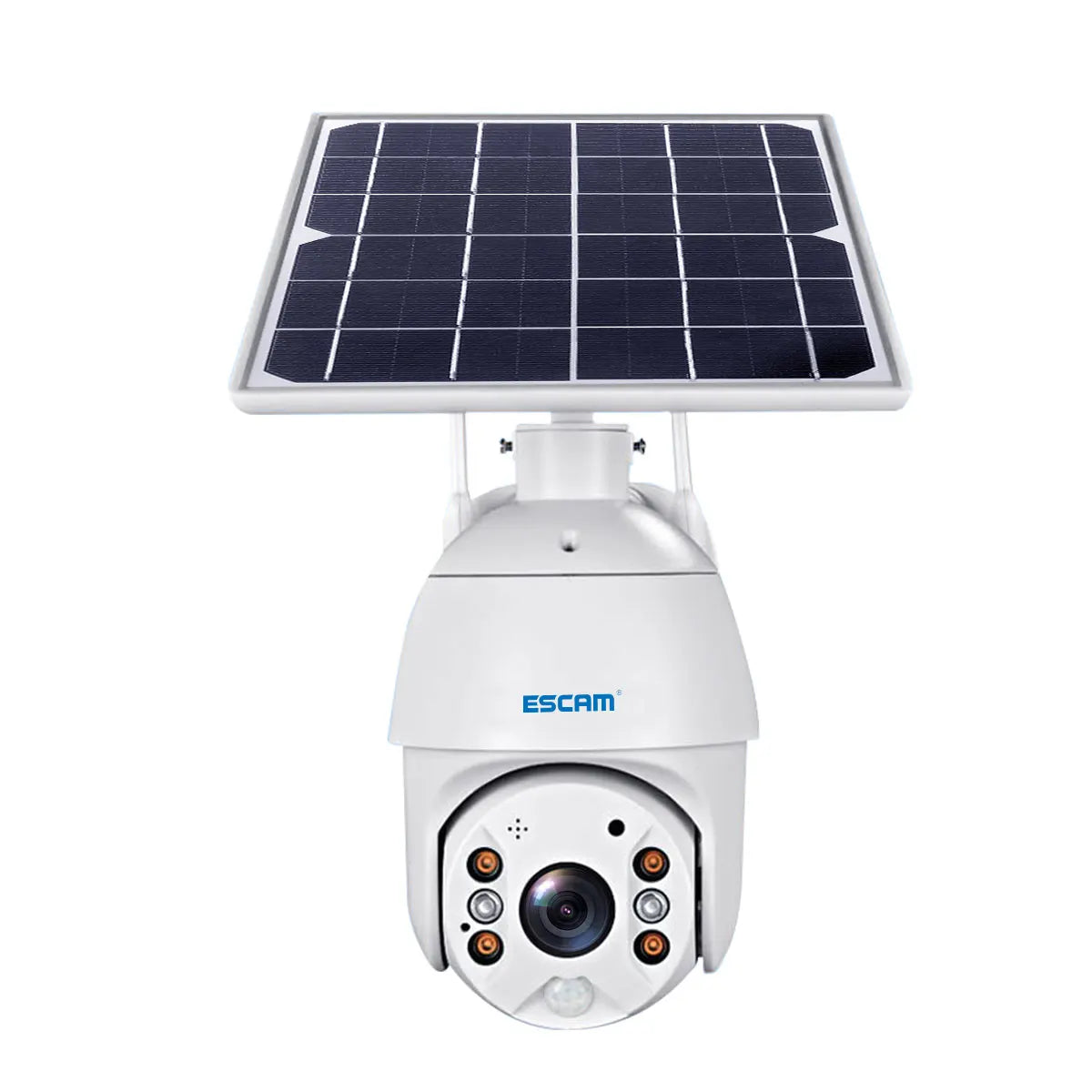ESCAM QF280 1080p Wifi Version Shell Solar Security Camera Outdoor Surveillance Waterproof CCTV Camera Smart Home Two-way Voice Qme