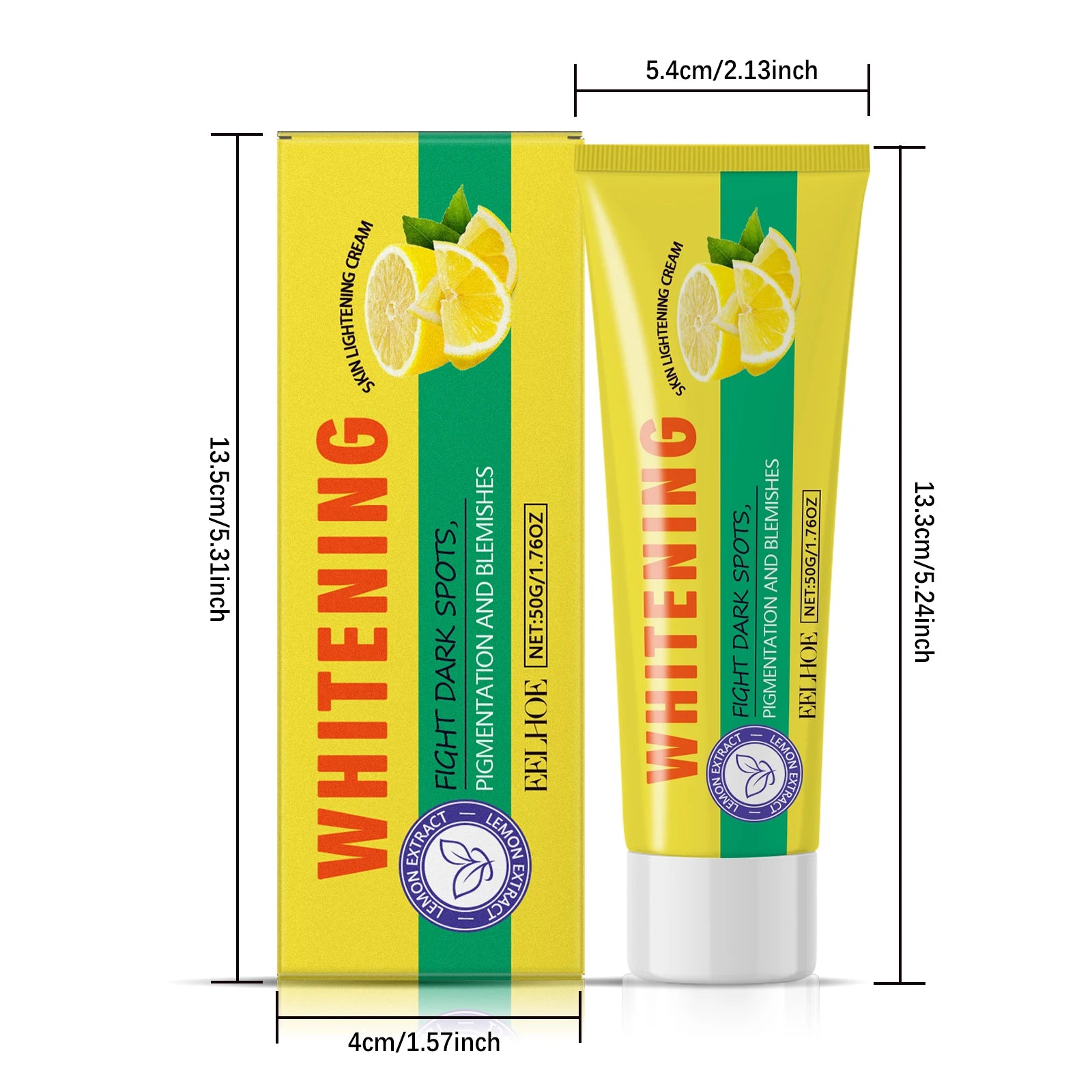 Lemon Brightening Body Lotion Gently Moisturizes Dry Skin Even Skin Tone Whitening Nourishing Lightening Body Cream Qme