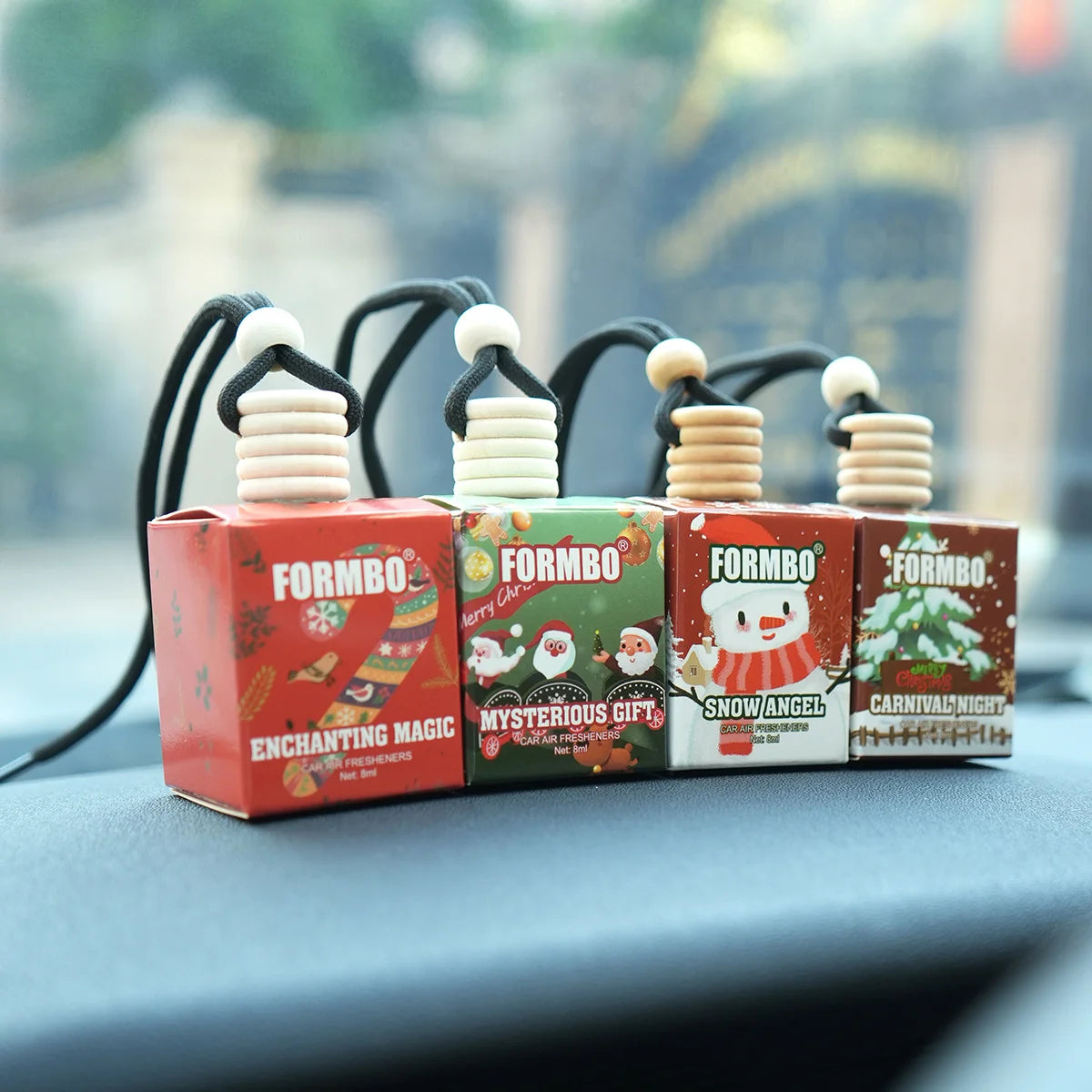 Christmas Car Perfume Fresh Accessories Purifying Air Suitable Daily Qme