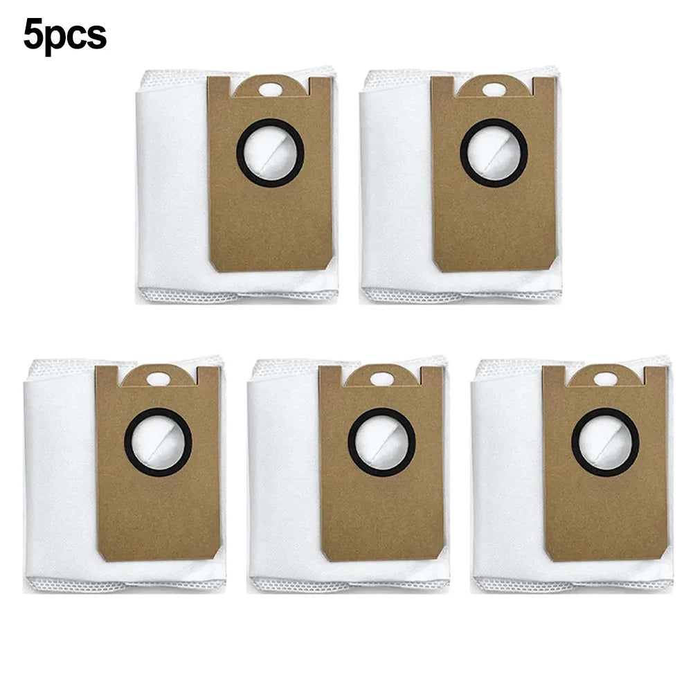 5PCS Dust Bags For HONITURE Q6 Pro Q5 Robotic Robot Vacuum Cleaner Dust Bag Replacement Household Cleaning Tools Accessories Qme