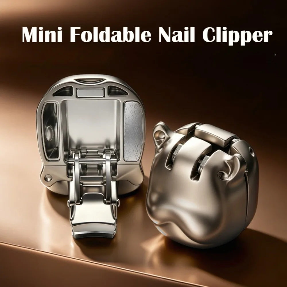 Mini Puppy Dog Head Cartoon Nail Clipper Portable Stainless Steel Qme
