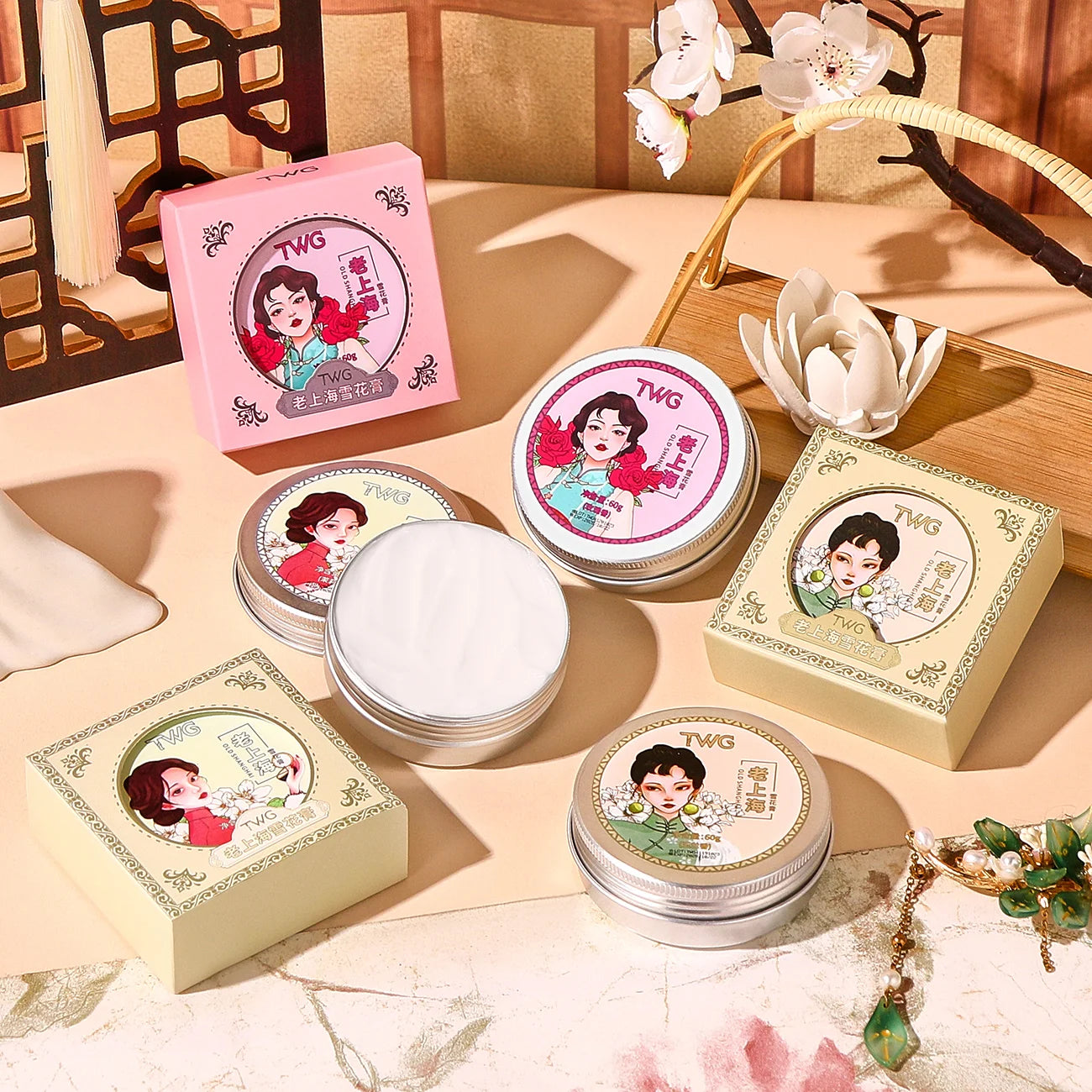 Snow Cream Long-lasting Moisturizing Refreshing Non Greasy Caring Qme
