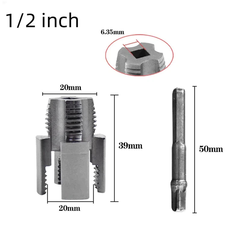 1 3 PPR PVC Water Pipe Threader Tapping Toolinternal Thread External Qme A