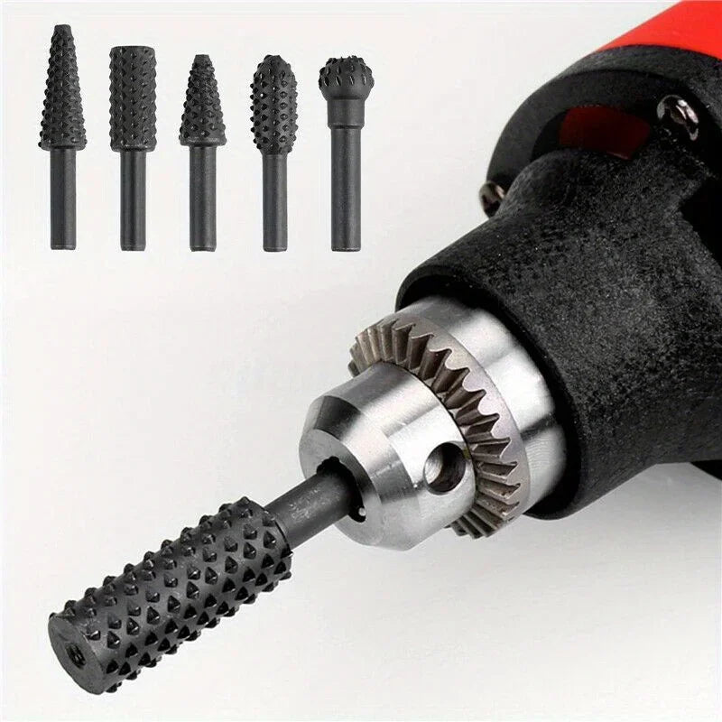 Metal Drills Bit Set, Bit For Electric Screwdriver Adapter, Multifunction Drill For Metal Cone For Wood Woodworking Tools Qme