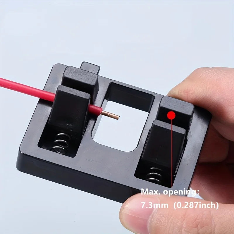 Dual Spring Wire Welding Clamp Holder,Circuit Soldering Fixing Jig Auxiliary Fixture Electronic Circuit Repair DIY SolderingTool Qme
