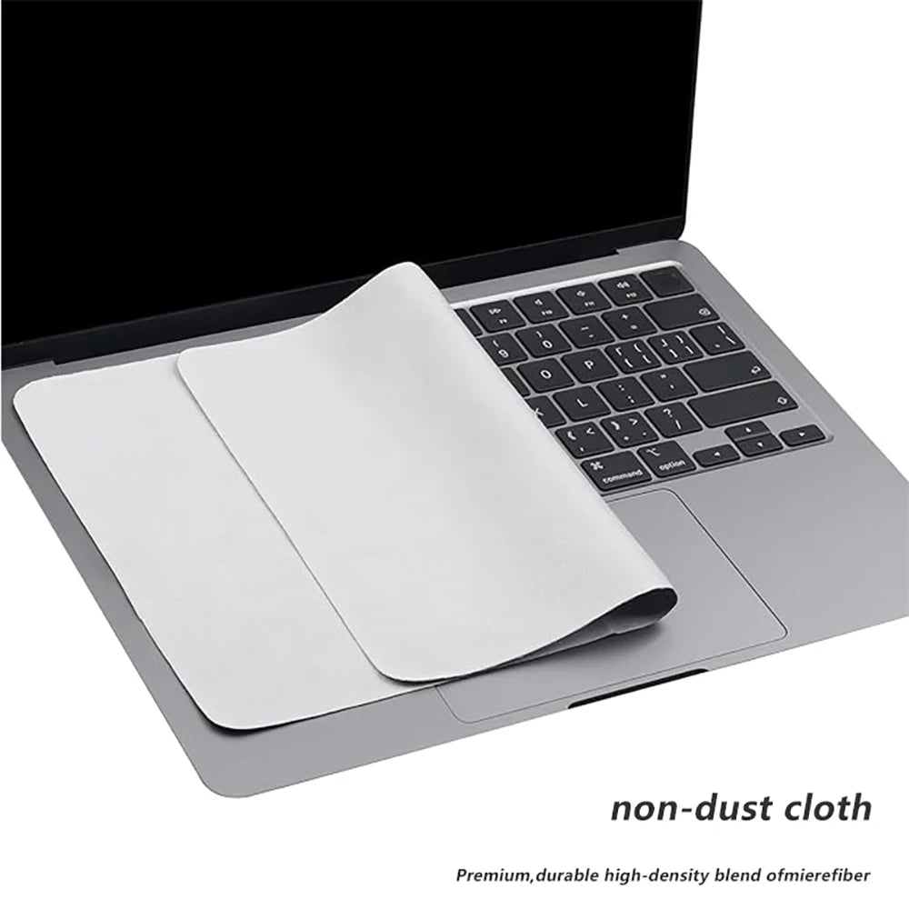 Laptap Macbook pro 13 14 15 Inch Keyboard Blanket Cleaning Cloth Glasses Lens Clothes Computer Screen Cleaner Protective Blanket Qme
