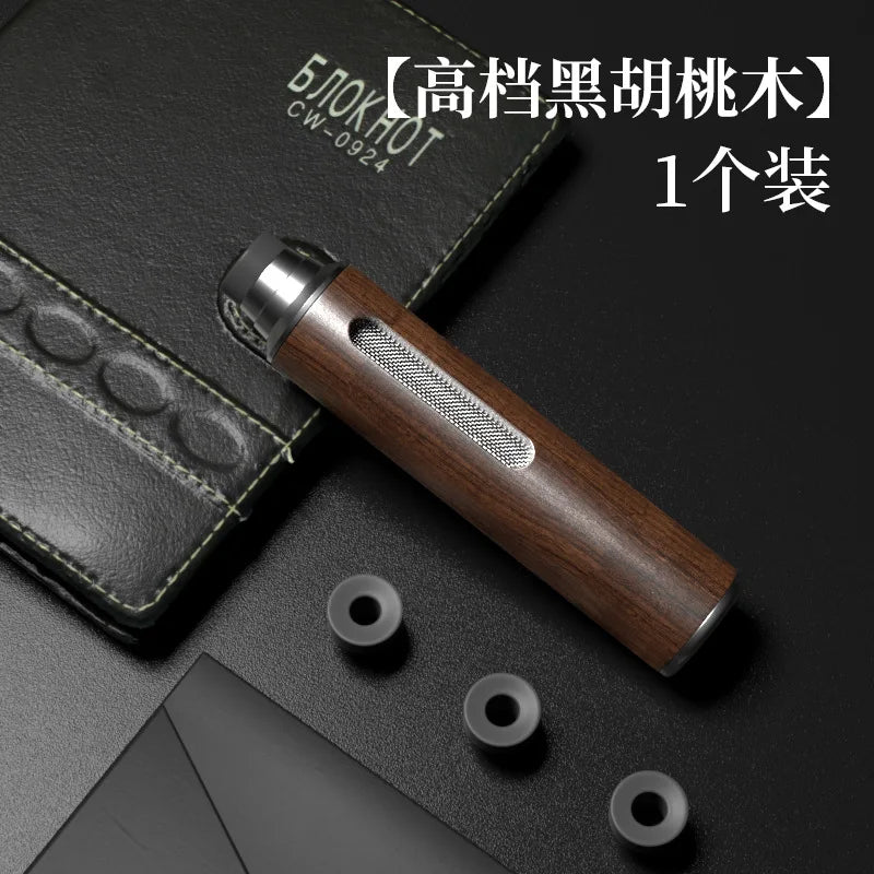 Car Ashtray Bullets Anti-ash Smoking Nozzle Lazy People Can't Smoke Qme Brown