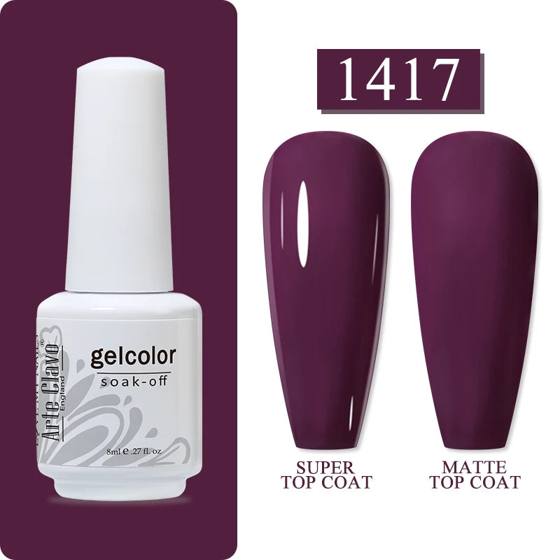 Arte Clavo Art Nails Varnish Base Coat Gel Nail Polish UV LED Lamp