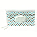 Tissue Holder Reusable Carry Wet Wipe Pouch Storage Case Outdoor Qme blue M