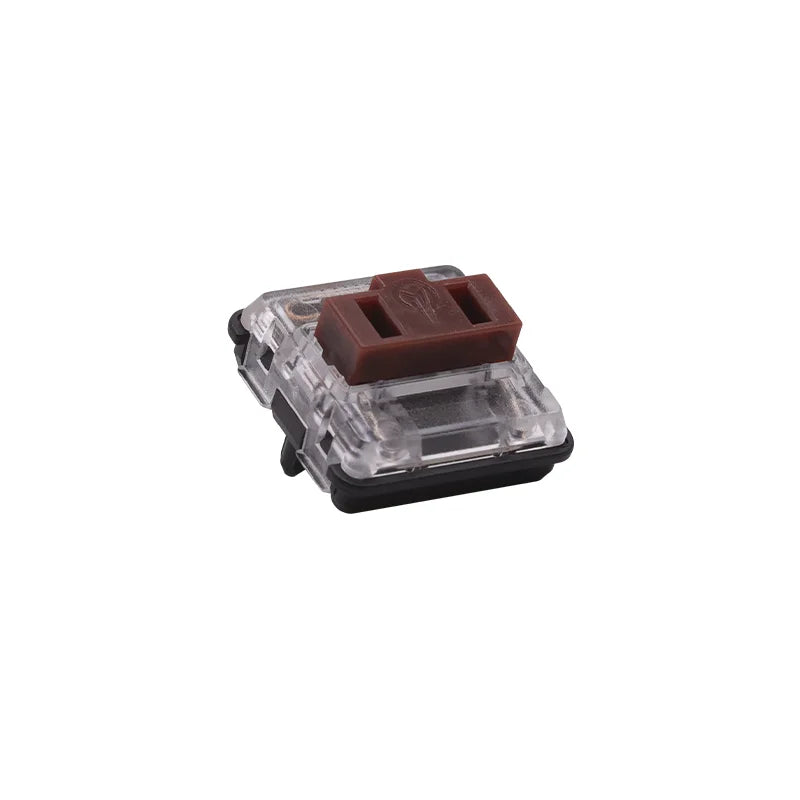 Kailh Low Profile Choc Switch 1350 RGB For Keyboard Crystal Red Pro Pale Blue Pink Robin Silver Brown White Yellow Orange Qme Choc Brown X70PCS