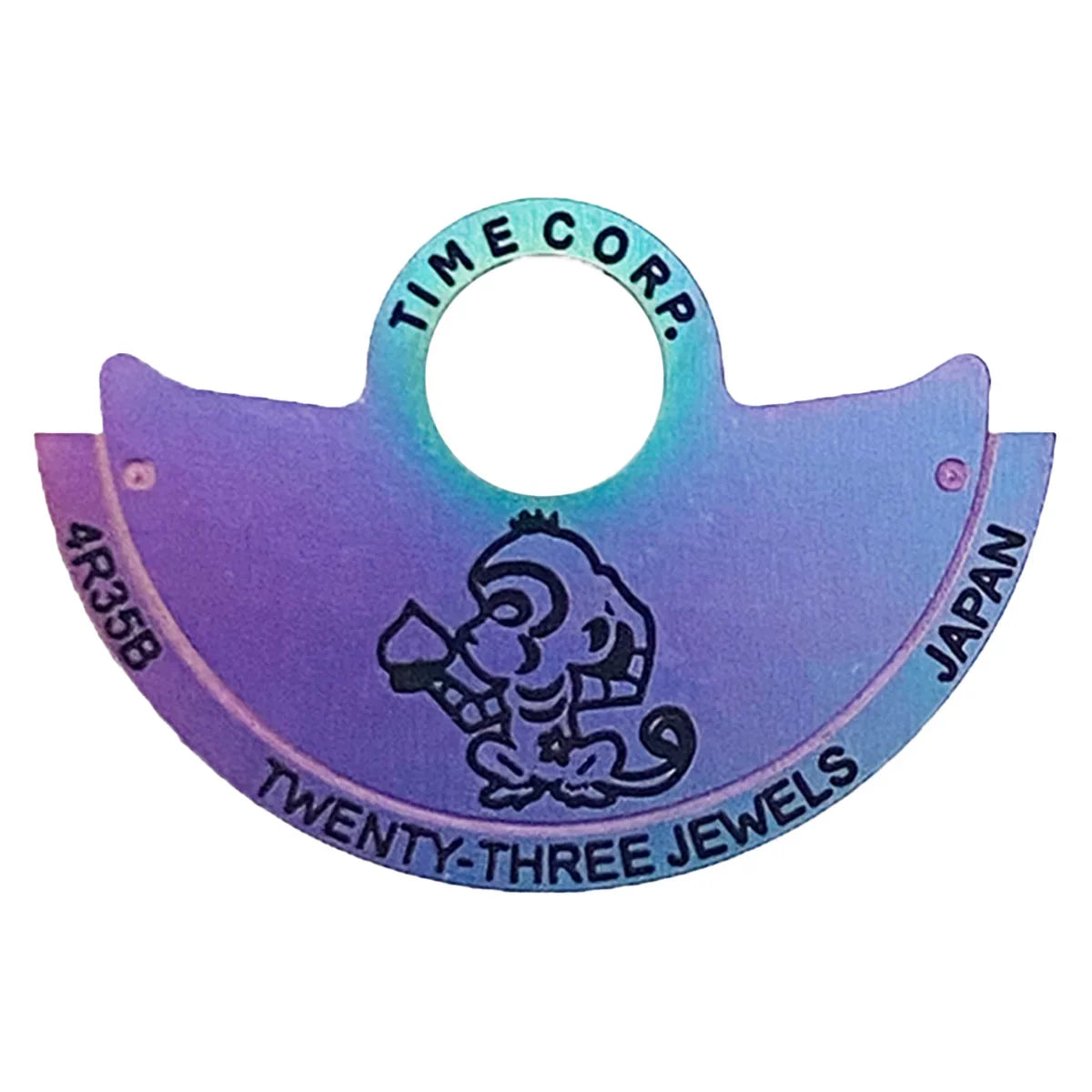 4R35 NH35 NH36 Automatic Hammer Rotor Patch Fit for 4R35 4R36 NH35 NH36 7S Movement SKX007 SKX009 Watch Repair Rotor Guard Qme Style1
