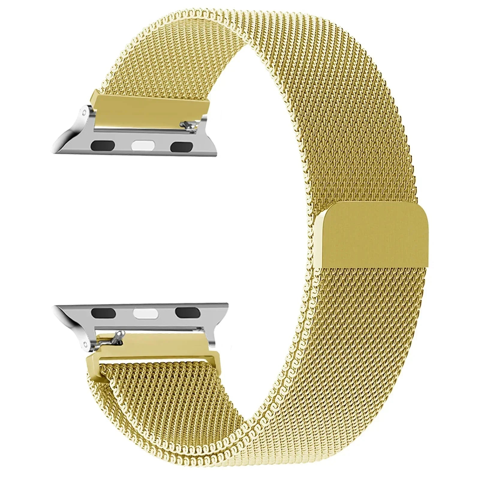 Milanese strap For apple Watch bands 44mm 40mm 45mm 49mm 41mm 38mm 42 44 mm Bracelet iwatch Series 9 3 6 5 SE 7 8 Ultra 2 strap Qme gold 38mm 40mm 41mm