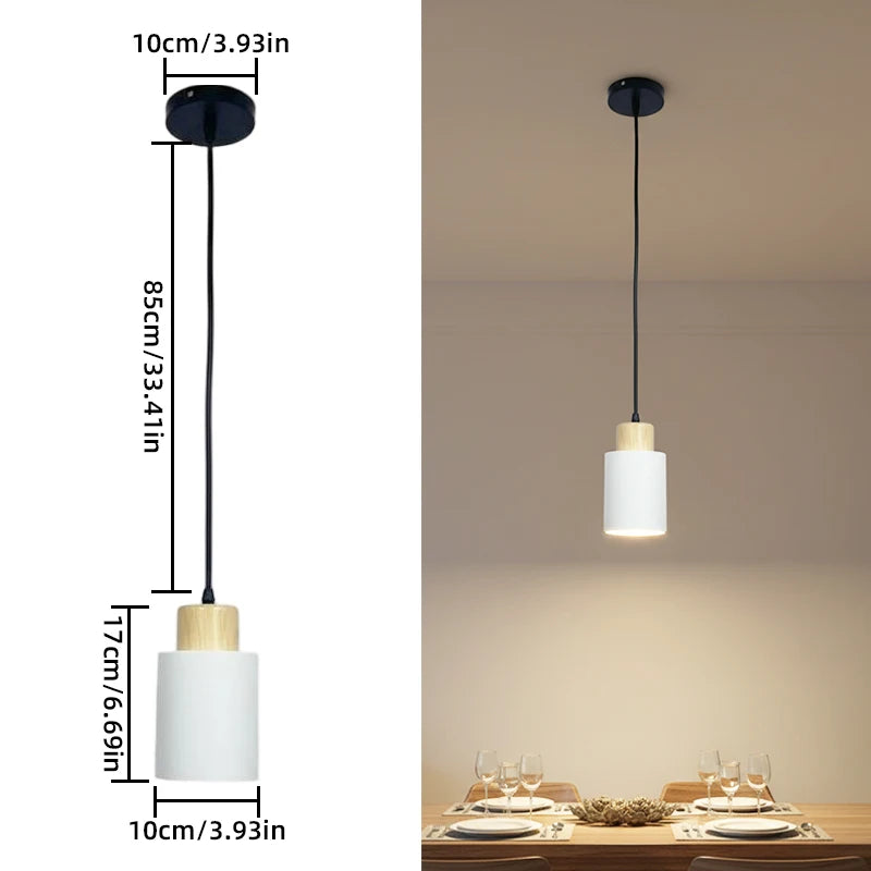 Minimalist Chandelier Bedroom Bedside Lamp Modern Nordic Restaurant Ssingle Head Small Chandelier Bar Counter Small Chandelier Qme WHITE
