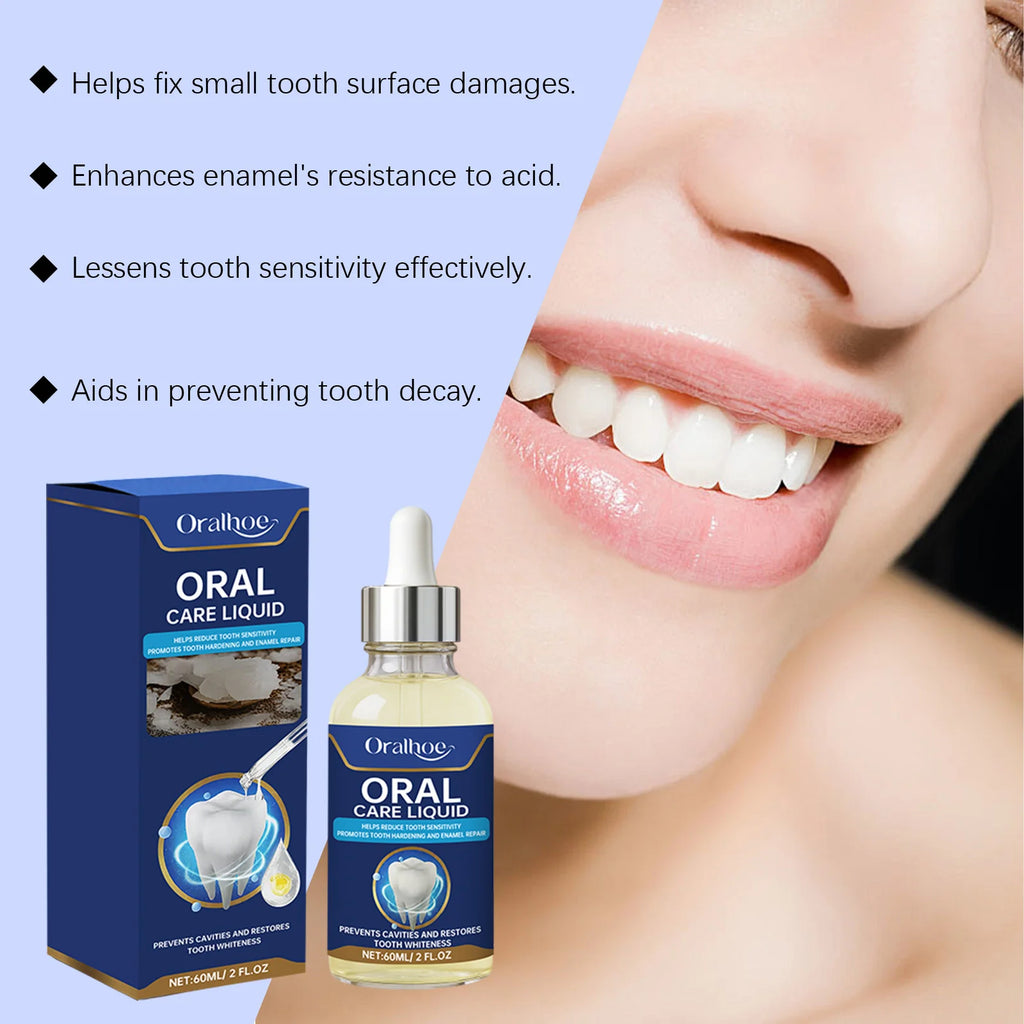Teeth Whitening Essence Remove Tartar Stains Reduce Dental Plaque Protect Enamel Damaged Gum Repair Serum Anti Caries Toothpaste Qme