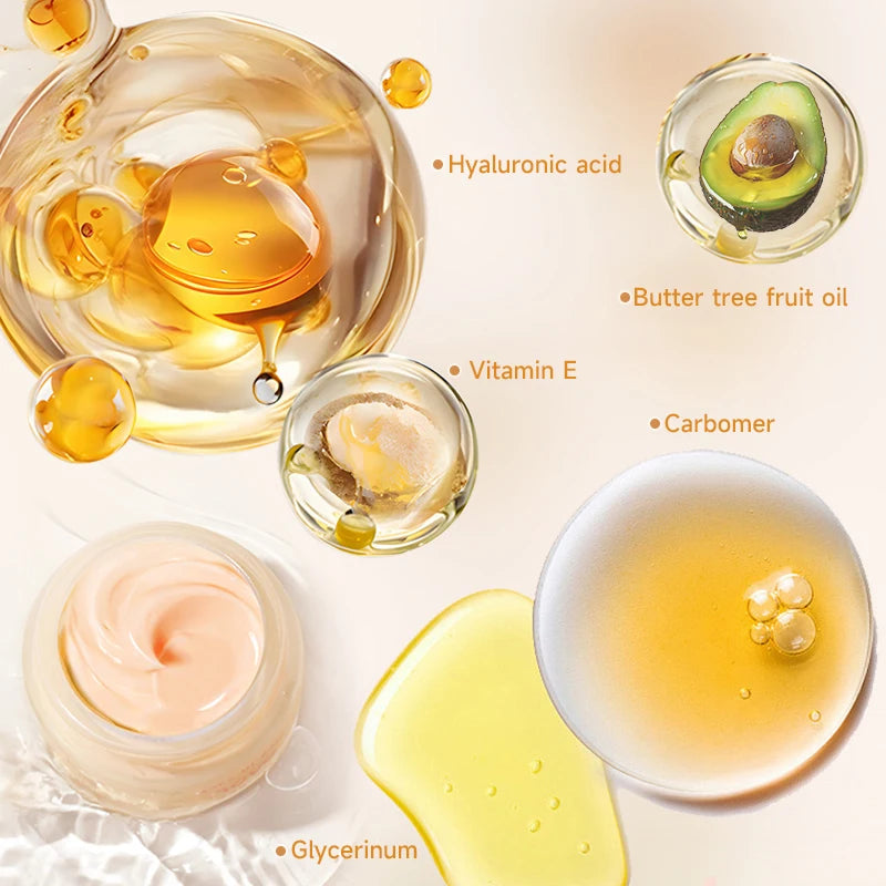 Hydrating Facial Primer Cream,Long-Lasting Smooth Base And Brightening, Non-Greasy, Gentle & Oil Control Concealer Qme