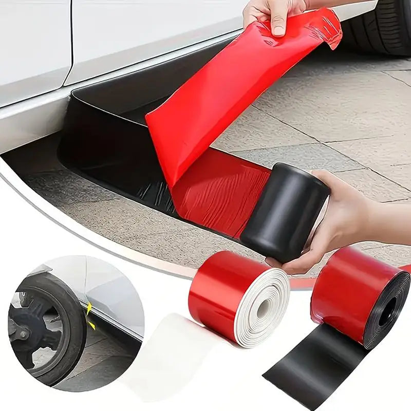 Car Side Protection Strip Self Adhesive Scratch Resistant Door Edge Qme