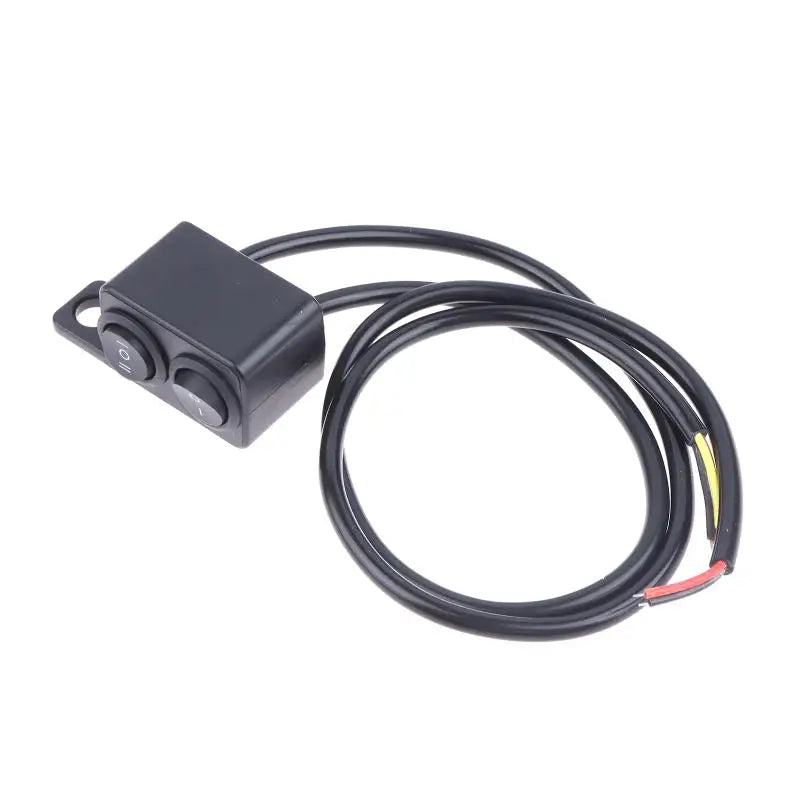 Push Light Off Button Waterproof Switch Motorcycle Switches Connector Qme