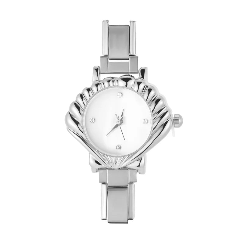 Wholesale Fashion Women's Mens Stainless Steel Round Hexagon Flower