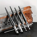 High Carbon Steel Hexagonal Hole Opener Set - Cone Cutters for Wood, Metal and Plastic - Bit Compatible Reamer Tool Accessories Qme 16mm