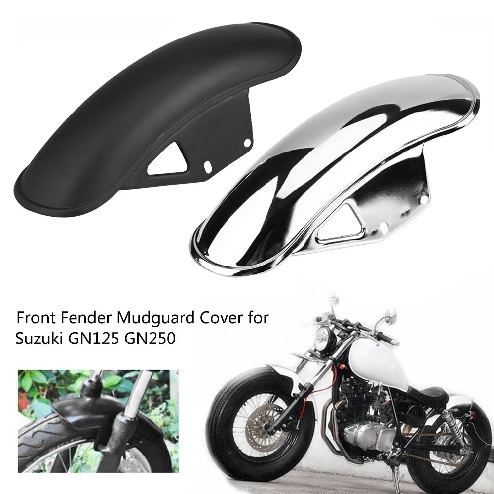 Front Fairing Cover Motorcycle Front Mud Flap Guard Fairing Mudguard Cover for GN125 GN250 Mud Flap Guard Qme