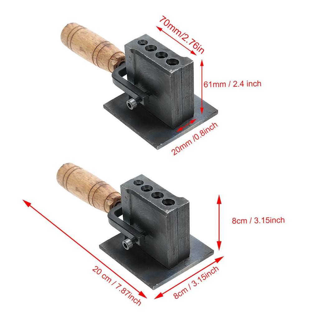 Jewelry Mold Jewelry Making Chisel Reversible Jewelry Ingot Mould Oil Mold Making Tools for Sheet Bar Gold Silver Casting Qme