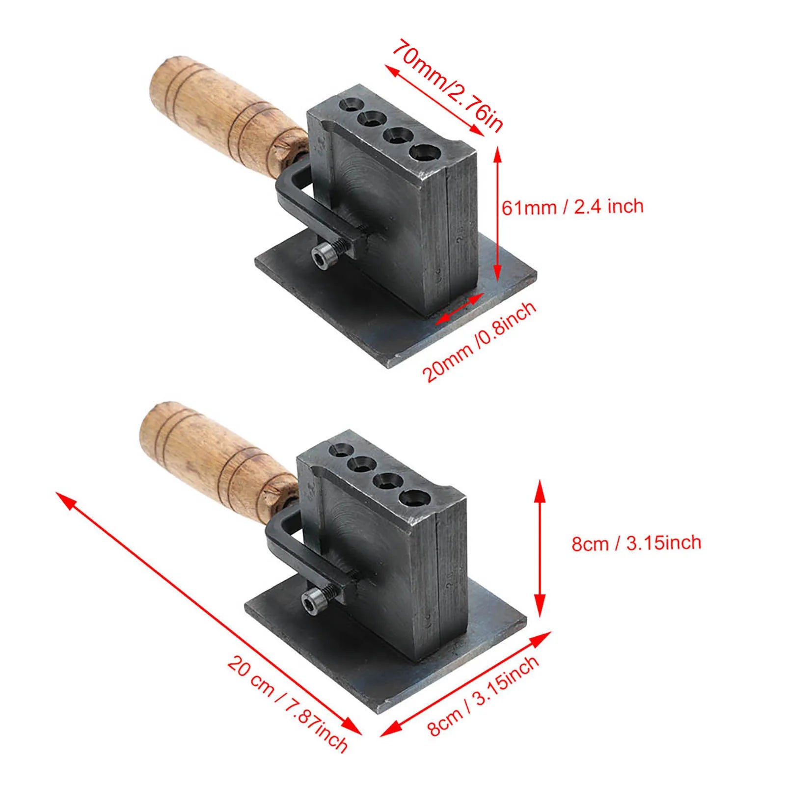 Jewelry Mold Jewelry Making Chisel Reversible Jewelry Ingot Mould Oil Mold Making Tools for Sheet Bar Gold Silver Casting Qme